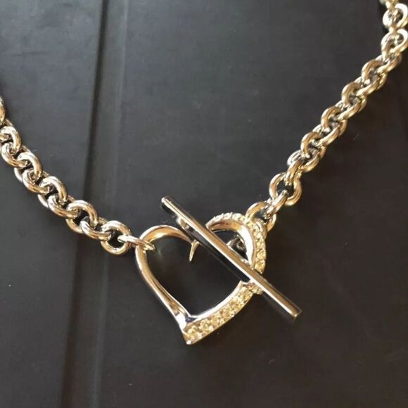 New Swarovski Nastasia Heart Truth Collar necklace  - Picture 4 of 11